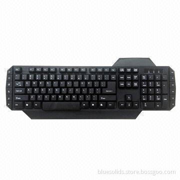 Computer keyboard, can be wired or wireless, nice feeling when using